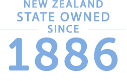 New Zealand state owned since 1886