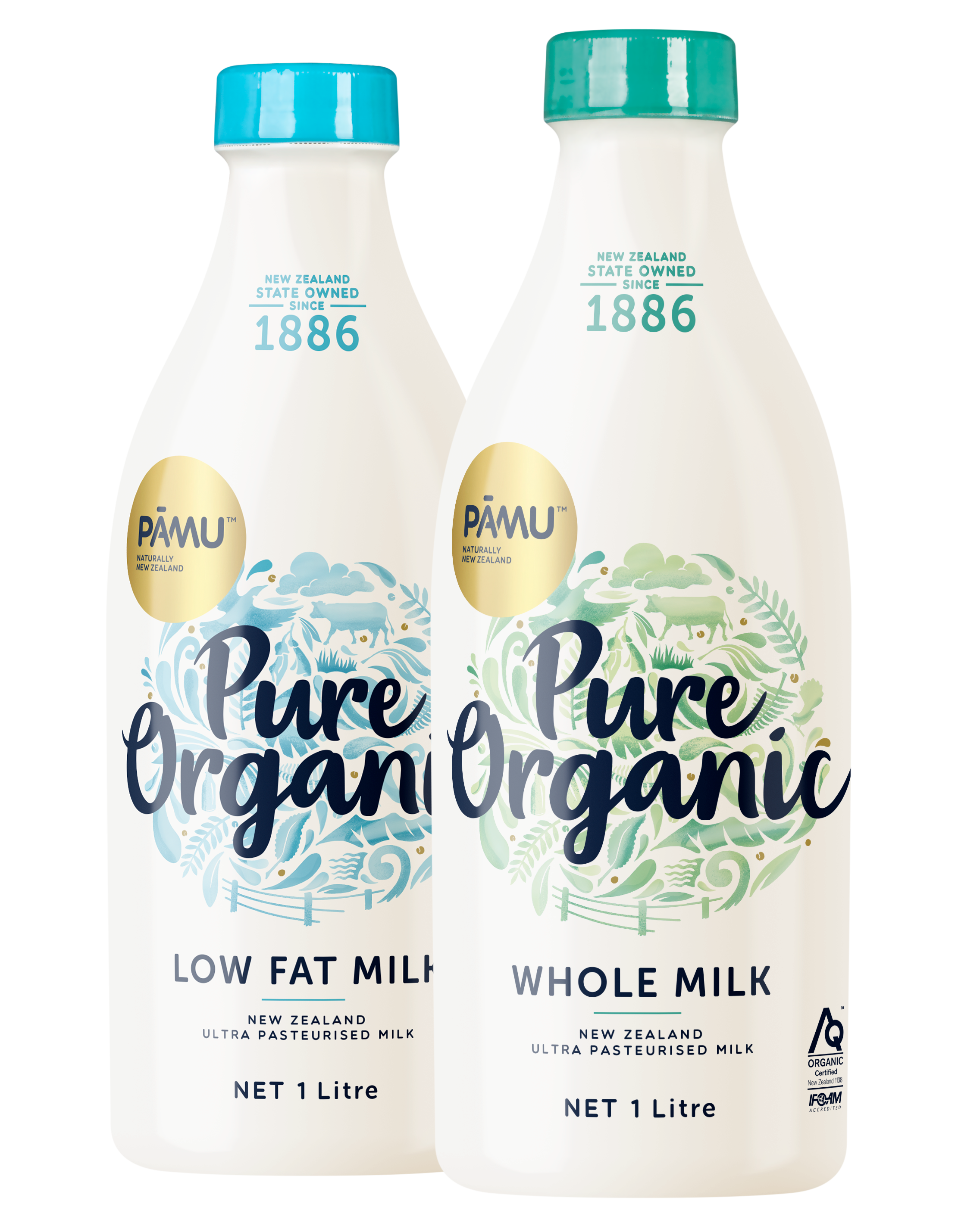 Pāmu Organic Milk Collection